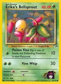 Erika's Bellsprout - 75/132 Common Unlimited Edition