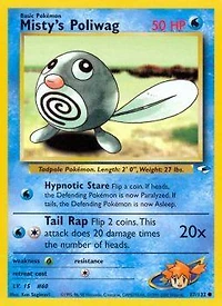 Misty's Poliwag - /132 - Common
