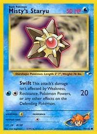 Misty's Staryu - 90/132 Common Unlimited Edition
