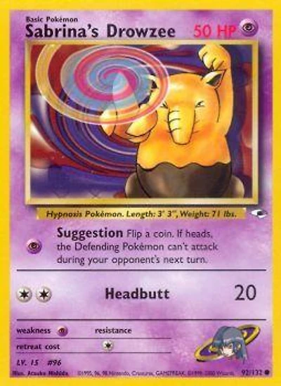 Sabrina's Drowzee - /132 - Common