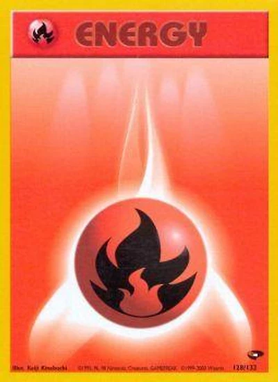 Fire Energy - 128/132 Common Unlimited Edition