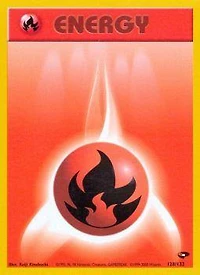 Fire Energy - 128/132 Common Unlimited Edition