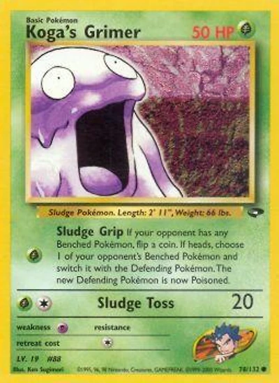Koga's Grimer - 78/132 - Common - Unlimited Edition