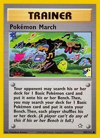 Pokemon March - 102/111 Common Unlimited Edition