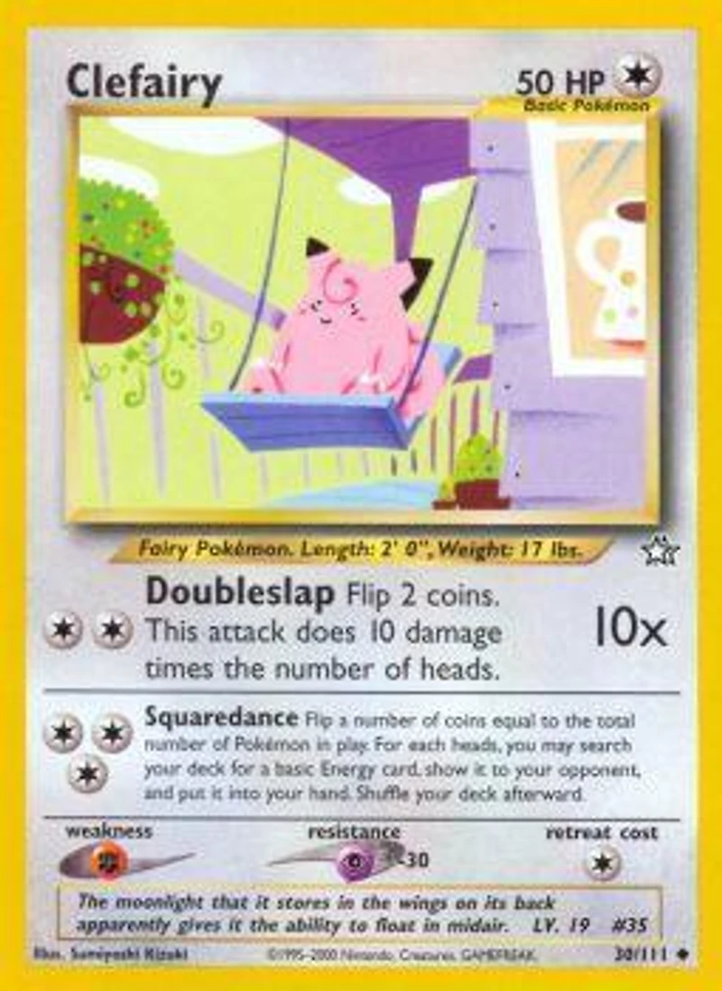 Clefairy - 30/111 Uncommon Unlimited Edition