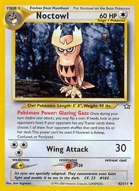 Noctowl - 42/111 Uncommon Unlimited Edition