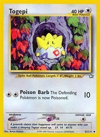 Togepi - 51/111 - Uncommon - Unlimited Edition