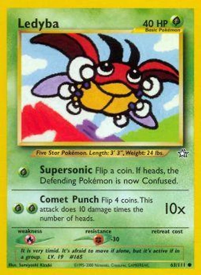 Ledyba - 63/111 Common Unlimited Edition