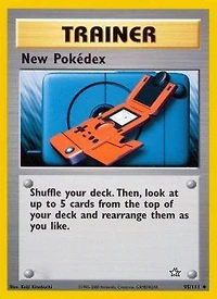 New Pokedex - 95/111 - Uncommon - Unlimited Edition