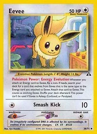 Eevee - 38/75 Uncommon Unlimited Edition