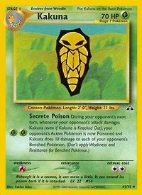 Kakuna - 41/75 - Uncommon - Unlimited Edition