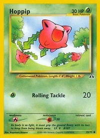 Hoppip - 55/75 Common Unlimited Edition