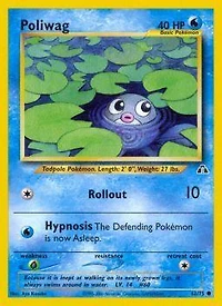 Poliwag - 62/75 Common Unlimited Edition