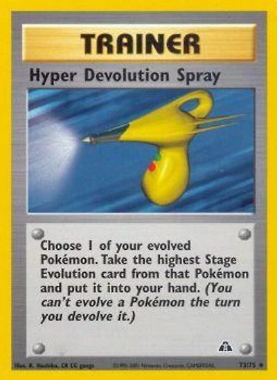 Hyper Devolution Spray - 73/75 Uncommon Unlimited Edition