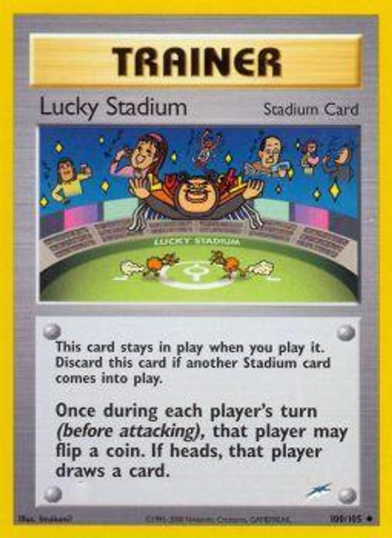 Lucky Stadium - 100/105 - Uncommon - Unlimited Edition