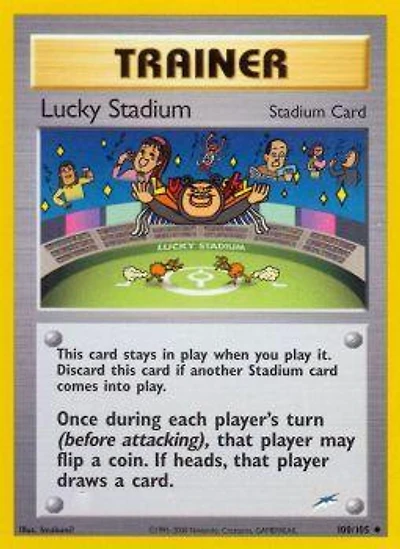 Lucky Stadium - 100/105 - Uncommon - Unlimited Edition