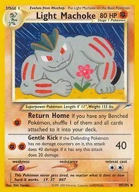 Light Machoke - 49/105 Uncommon Unlimited Edition