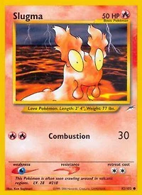 Slugma - 82/105 Common Unlimited Edition