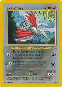 Skarmory - 23/64 - Rare - Unlimited Edition