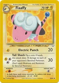 Flaaffy - 28/64 Uncommon Unlimited Edition
