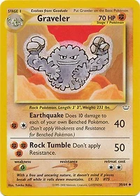 Graveler - 30/64 Uncommon Unlimited Edition