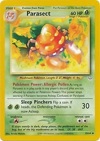 Parasect - 35/64 - Uncommon - Unlimited Edition