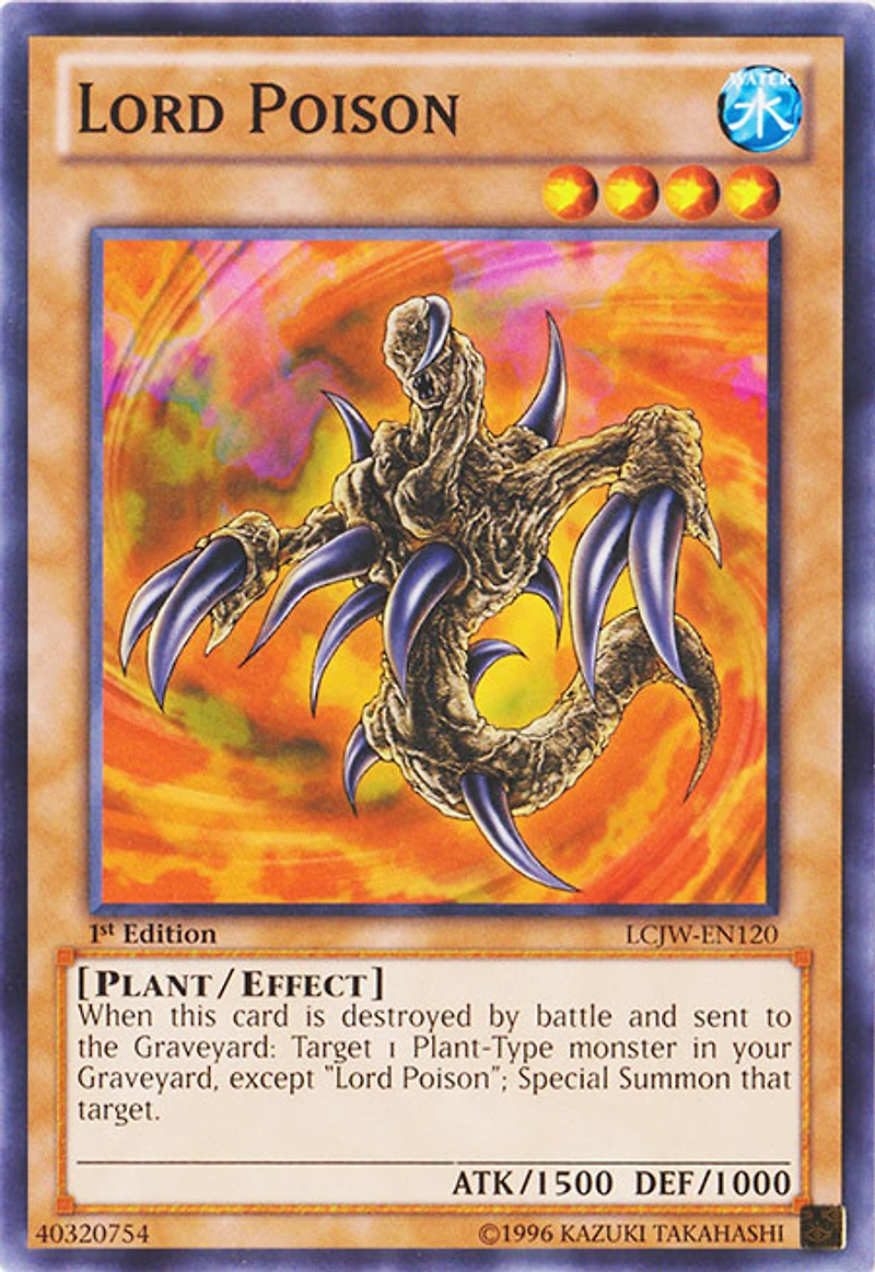 Lord Poison - LCJW-EN120 - Common - 1st Edition
