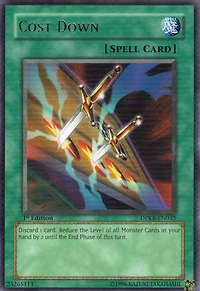 Cost Down - DPKB-EN033 Rare Unlimited Edition