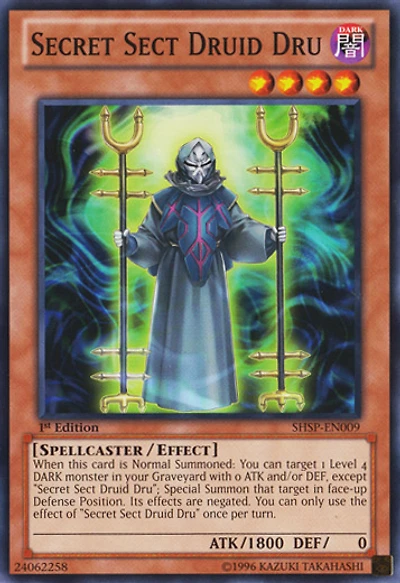Secret Sect Druid Dru - SHSP-EN009 - Common - 1st Edition