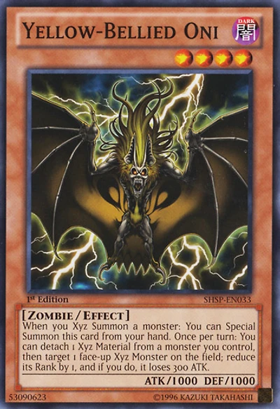 Yellow-Bellied Oni - SHSP-EN033 - Common - 1st Edition