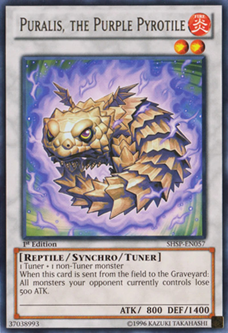 Puralis, The Purple Pyrotile - SHSP-EN057 - Rare - 1st Edition