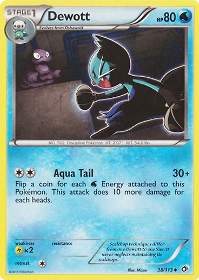Dewott - 38/113 - Uncommon