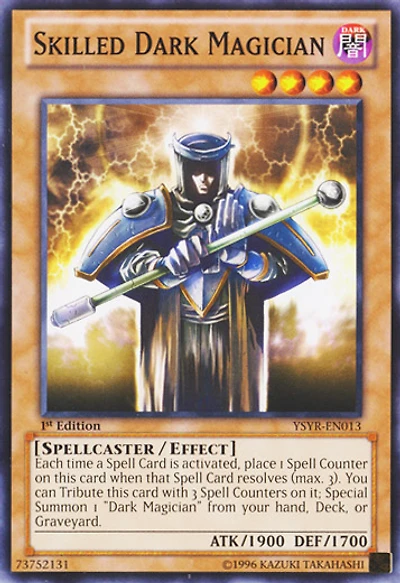 Skilled Dark Magician - YSYR-EN013 - Common - 1st Edition