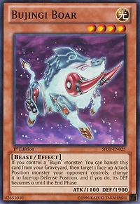 Bujingi Boar - SHSP-EN025 - Common - Unlimited Edition