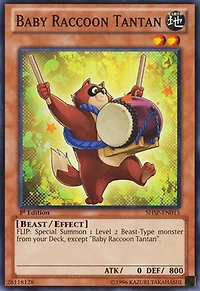 Baby Raccoon Tantan - SHSP-EN015 - Common - Unlimited Edition