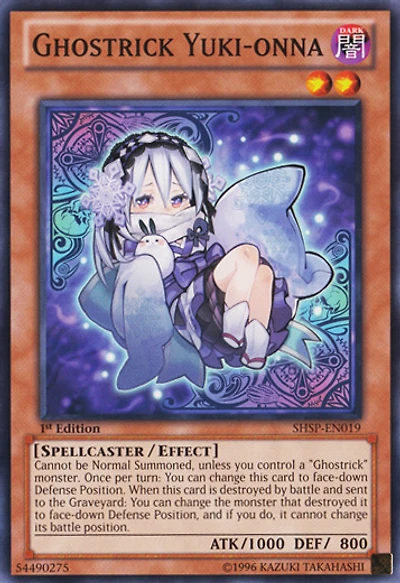 Ghostrick Yuki-onna - SHSP-EN019 - Common - Unlimited Edition