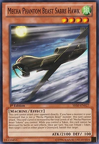Mecha Phantom Beast Sabre Hawk - SHSP-EN027 - Common - Unlimited Edition