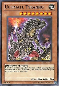 Ultimate Tyranno - Blue - DL13-EN010 - Rare - Unlimited Edition