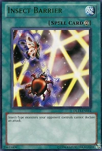Insect Barrier - Green - DL13-EN014 - Rare - Unlimited Edition