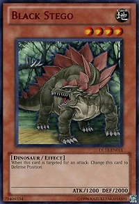 Black Stego - Red - DL13-EN011 - Rare - Unlimited Edition