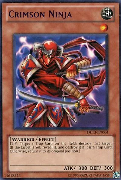 Crimson Ninja - - DL13-EN004 - Rare