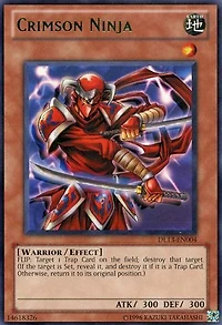 Crimson Ninja - Green - DL13-EN004 - Rare - Unlimited Edition