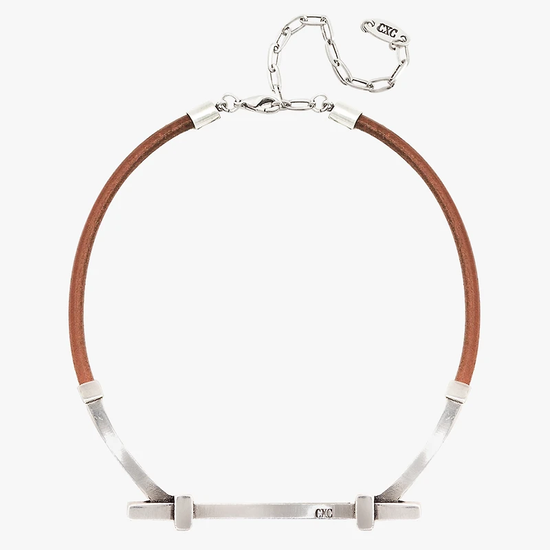 Collar Choker Viga Cuero