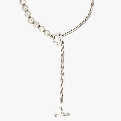 Collar Cadena Bolas Multi