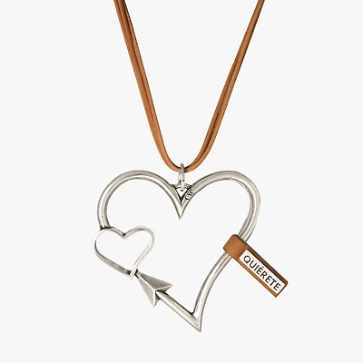Collar Corazón Quiérete