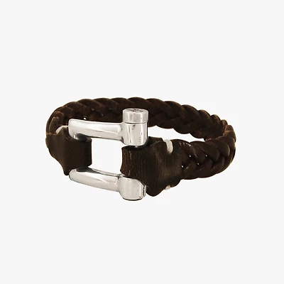 Pulsera Grillete Trenzado
