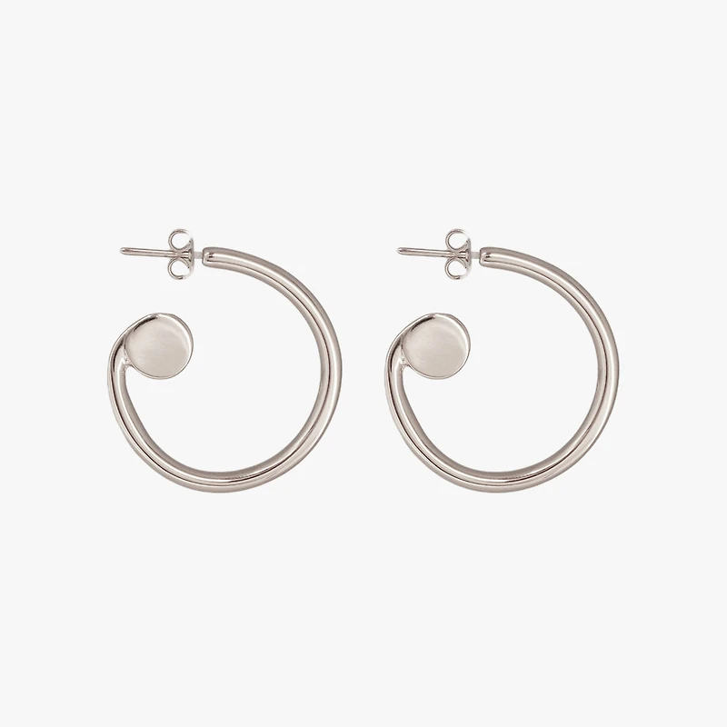 Pendientes aro Voluta