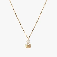Collar Moneda Perla