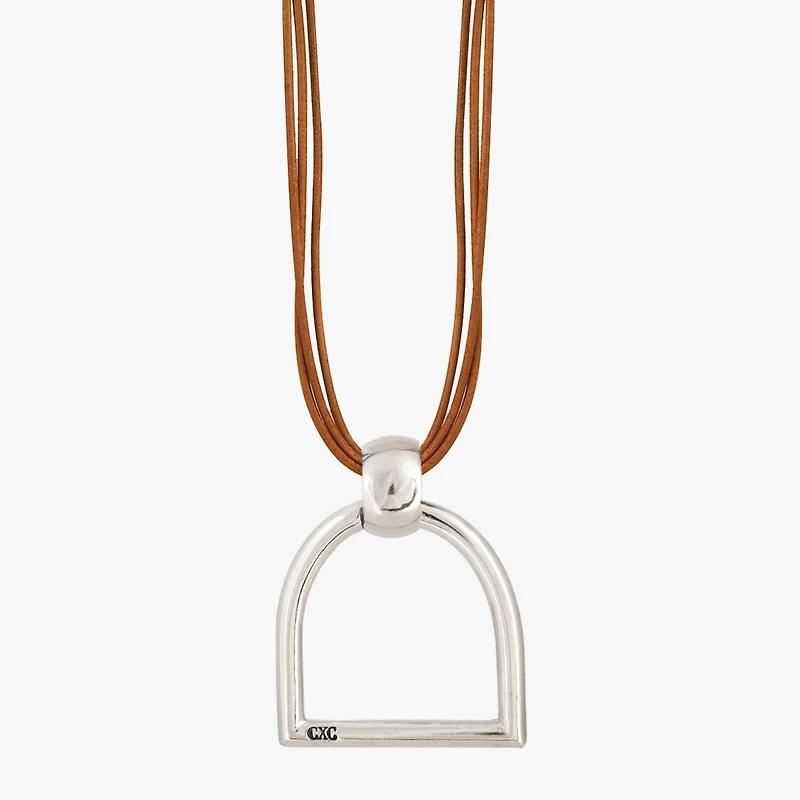 Collar Estribo Cuero
