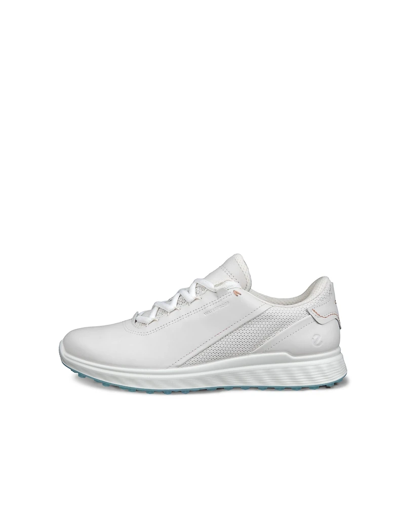 Women's ECCO® Golf S-Casual Leather Waterproof Golf Shoe